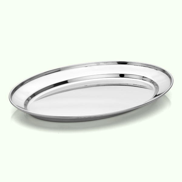 OVAL SERVING TRAY - Bhalaria Metal Forming