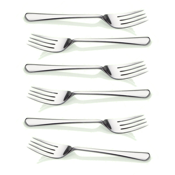 SMOOTH DESIGN DESSERT FORK SET