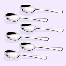 SMOOTH DESIGN DESSERT SPOON SET