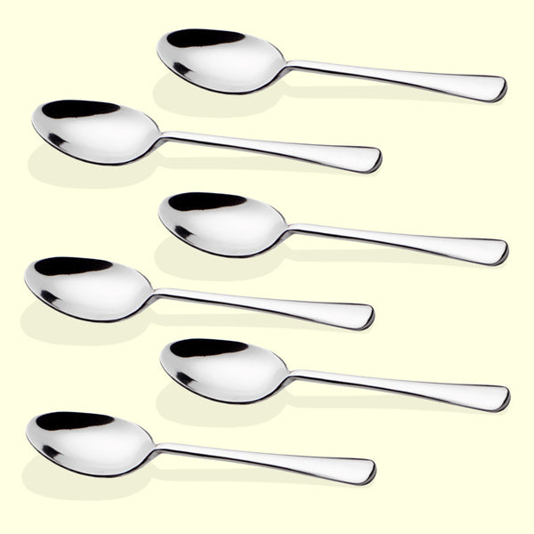 SMOOTH DESIGN DINNER SPOON SET